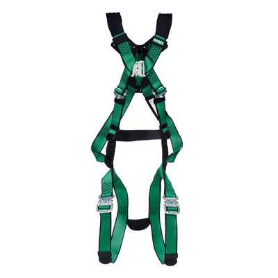 MSA V-FORM+ Harness w/Back D-Ring - Quick Connect Leg Straps - Standard - 10206133