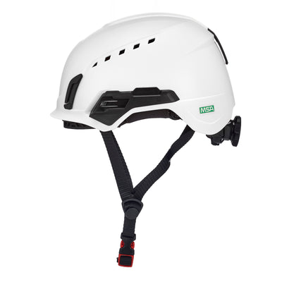 MSA V-Gard H2 Type II Class C Safety Helmet - Vented - White - 10242629