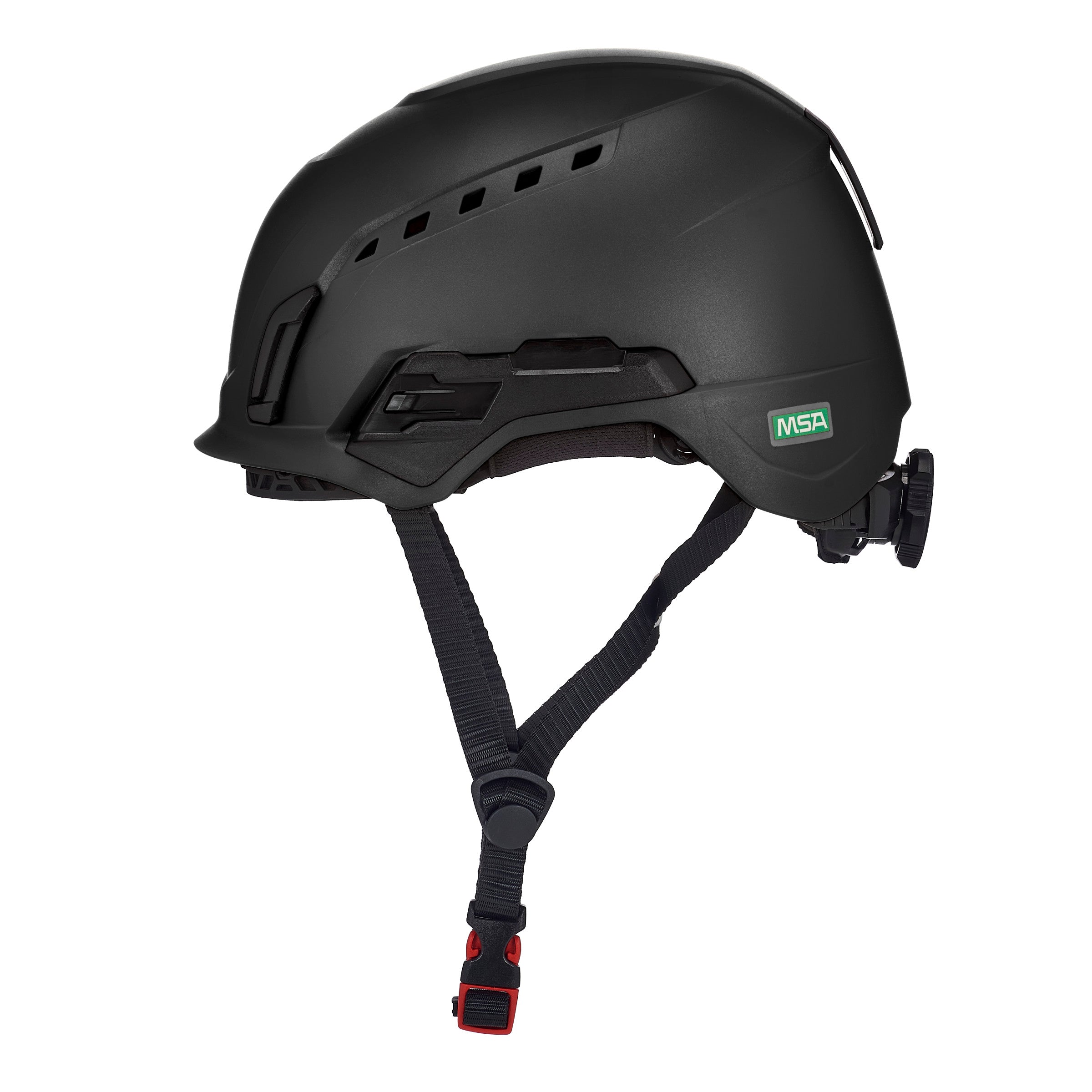MSA V-Gard H2 Type II Class C Safety Helmet - Vented - Black - 10242630