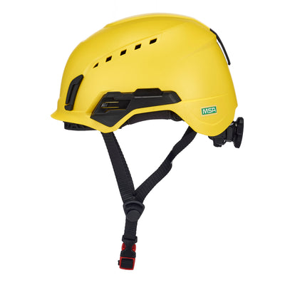 MSA V-Gard H2 Type II Class C Safety Helmet - Vented - Yellow - 10242631