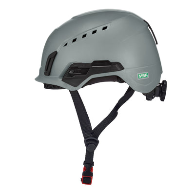 MSA V-Gard H2 Type II Class C Safety Helmet - Vented - Gray - 10242633