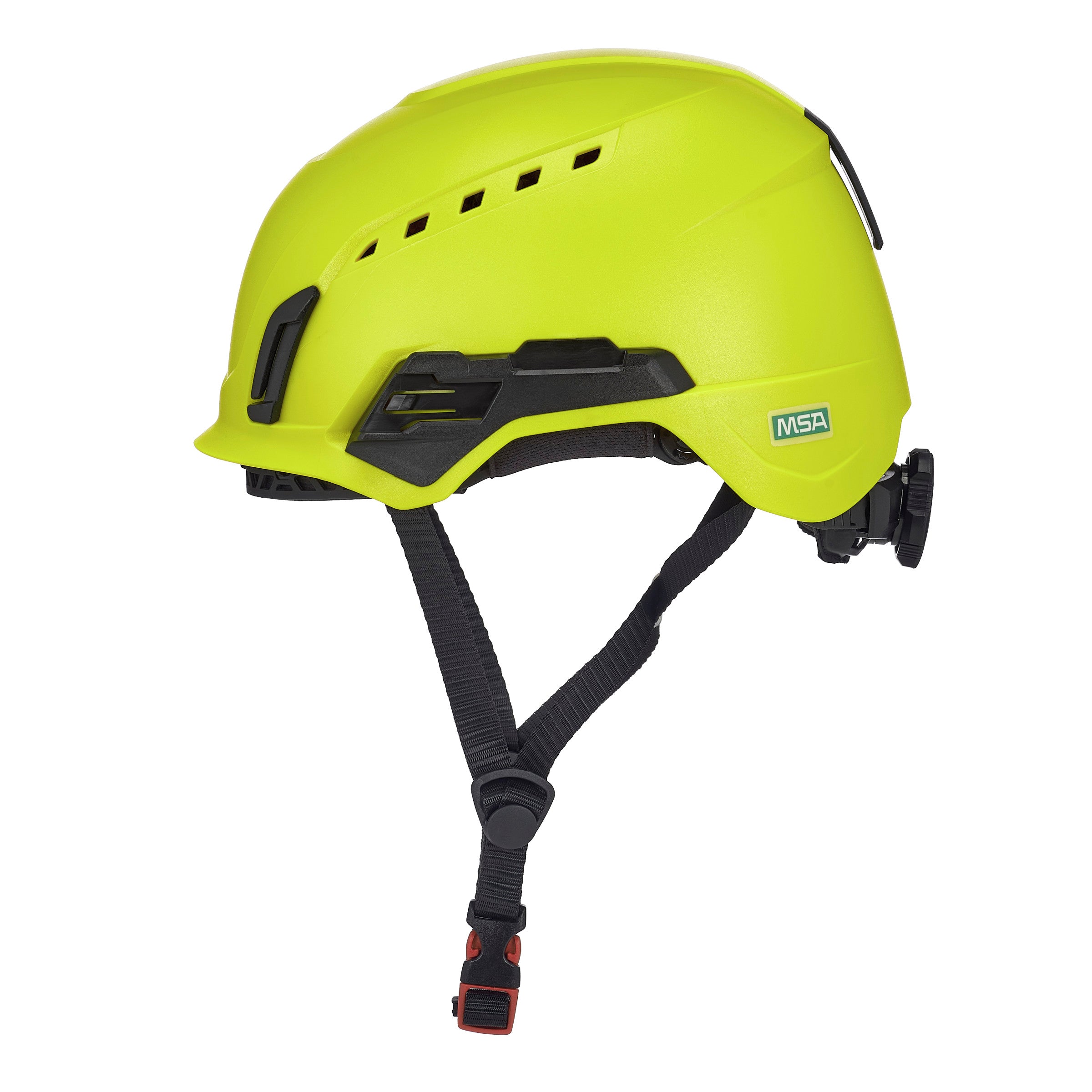MSA V-Gard H2 Type II Class C Safety Helmet - Vented - Hi-Viz Yellow - 10242634