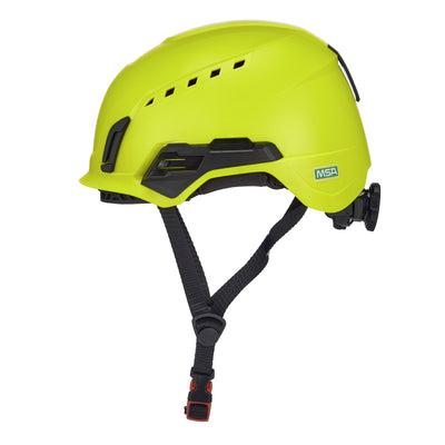 MSA V-Gard H2 Type II Class C Safety Helmet - Vented - Hi-Viz Yellow - 10242634