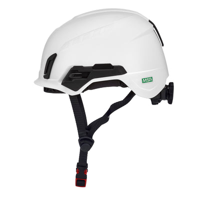 MSA V-Gard H2 Type II Class E Safety Helmet - No Vent - White - 10242635