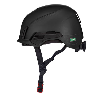 MSA V-Gard H2 Type II Class E Safety Helmet - No Vent - Black - 10242636