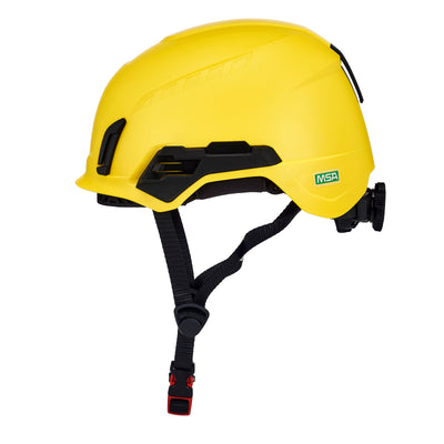MSA V-Gard H2 Type II Class E Safety Helmet - No Vent - Yellow - 10242637