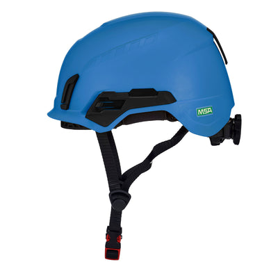 MSA V-Gard H2 Type II Class E Safety Helmet - No Vent - Blue - 10242638