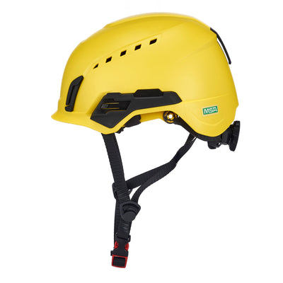 MSA V-Gard H2 Type II Class C Safety Helmet - Mips - Vented - Yellow - 10242815