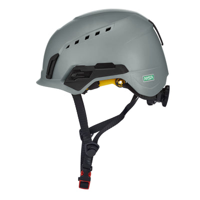 MSA V-Gard H2 Type II Class C Safety Helmet - Mips - Vented - Gray - 10242817