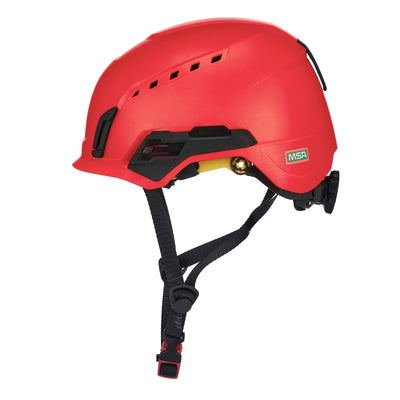 MSA V-Gard H2 Type II Class C Safety Helmet - Mips - Vented - Red - 10242819