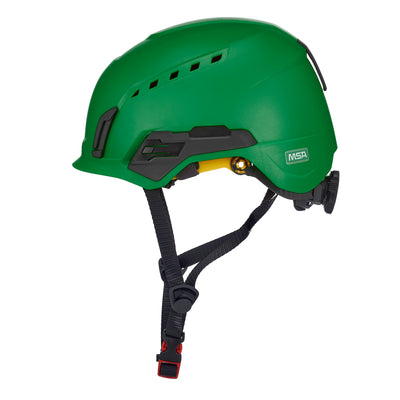 MSA V-Gard H2 Type II Class C Safety Helmet - Mips - Vented - Green - 10242820