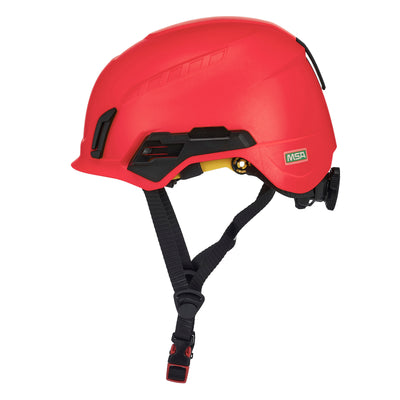 MSA V-Gard H2 Type II Class E Safety Helmet - Mips - No Vent - Red - 10242828