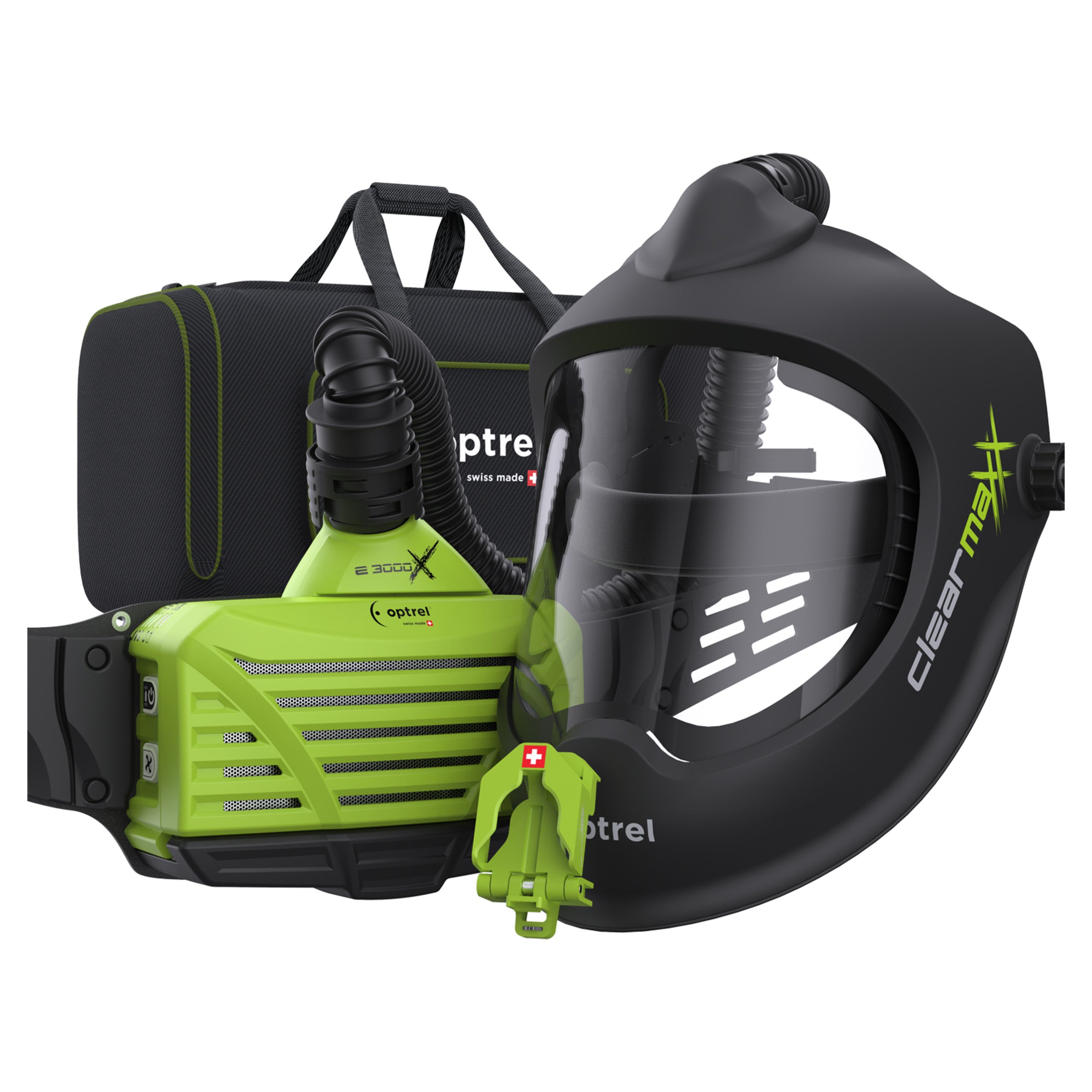 Optrel Clearmaxx w/Carry Bag -  e3000x PAPR Kit