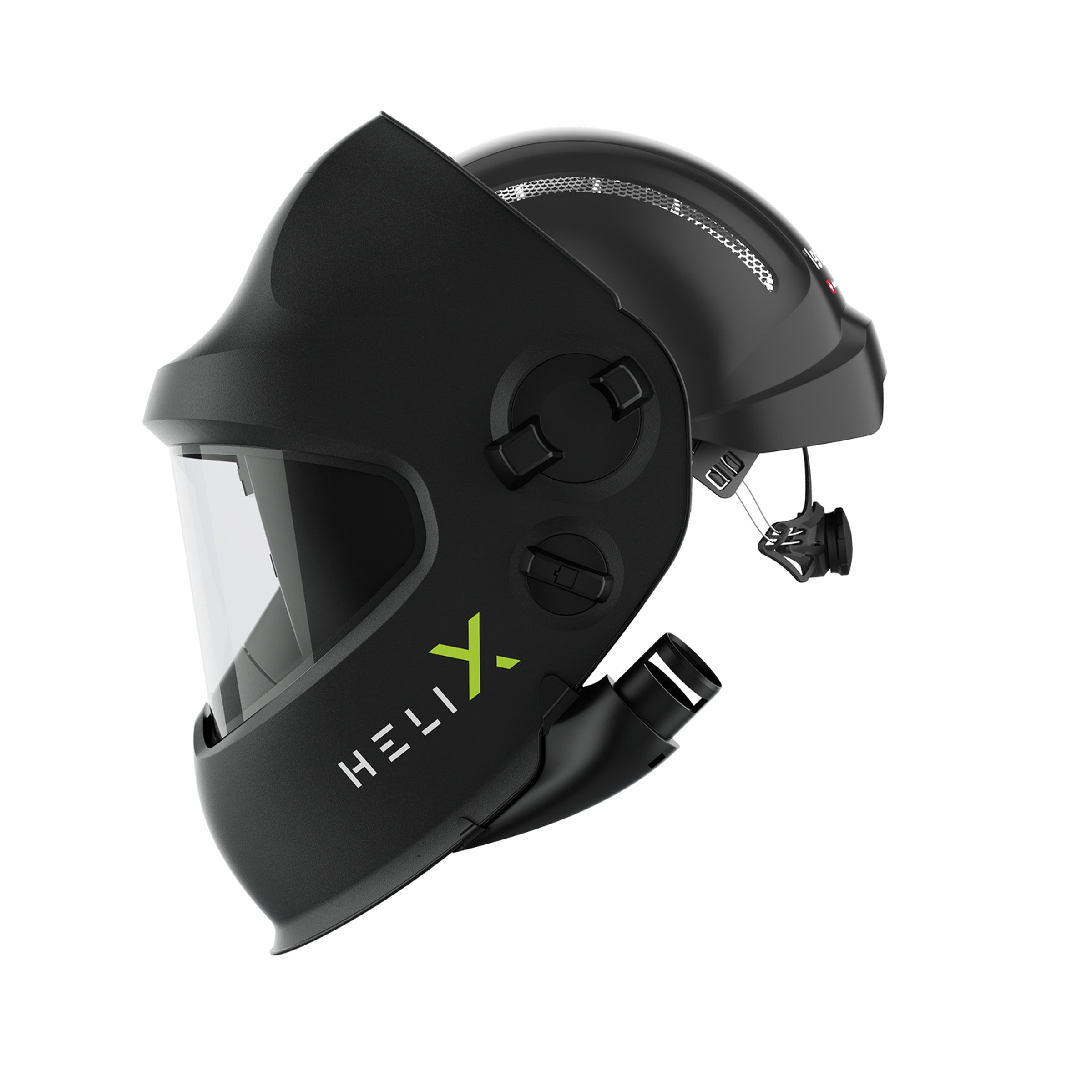 Optrel Hood with Hard Cap -  e3000x PAPR -  Helix Quattro