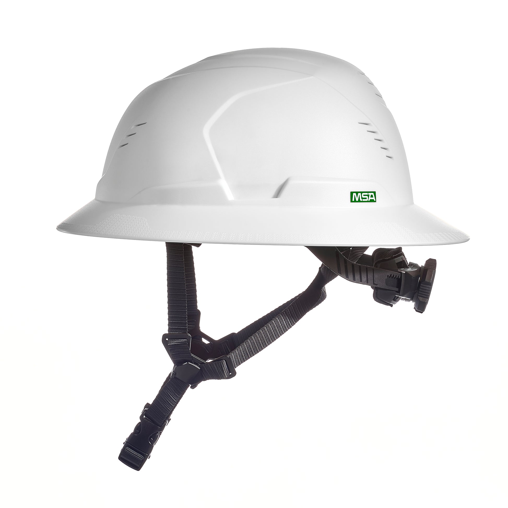 MSA V-Gard H2 Full Brim - Type II Class C - Mips - Safety Helmet - Non-Vented - White - 10250617
