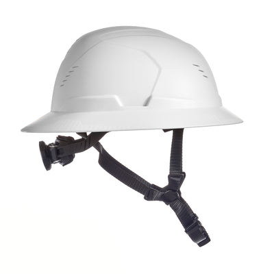 MSA V-Gard H2 Full Brim - Type II Class C - Mips - Safety Helmet - Non-Vented - White - 10250617