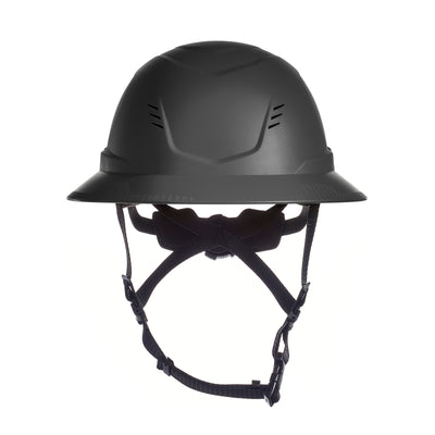 MSA V-Gard H2 Full Brim - Type II Class C Safety Helmet - Vented - Black - 10250582