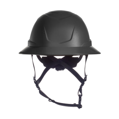 MSA V-Gard H2 Full Brim - Type II Class E Safety Helmet - Non-Vented - Black - 10250594