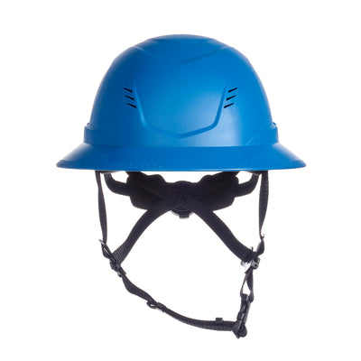 MSA V-Gard H2 Full Brim - Type II Class C - Mips - Safety Helmet - Vented - Blue - 10250608