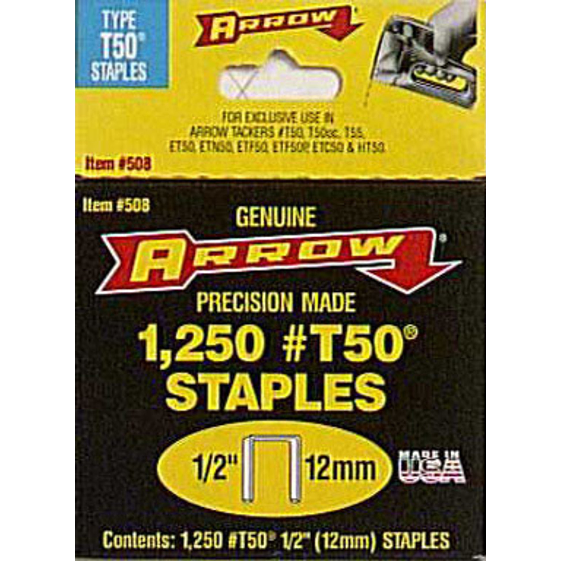 T50 1/2" Staples - 400-0403
