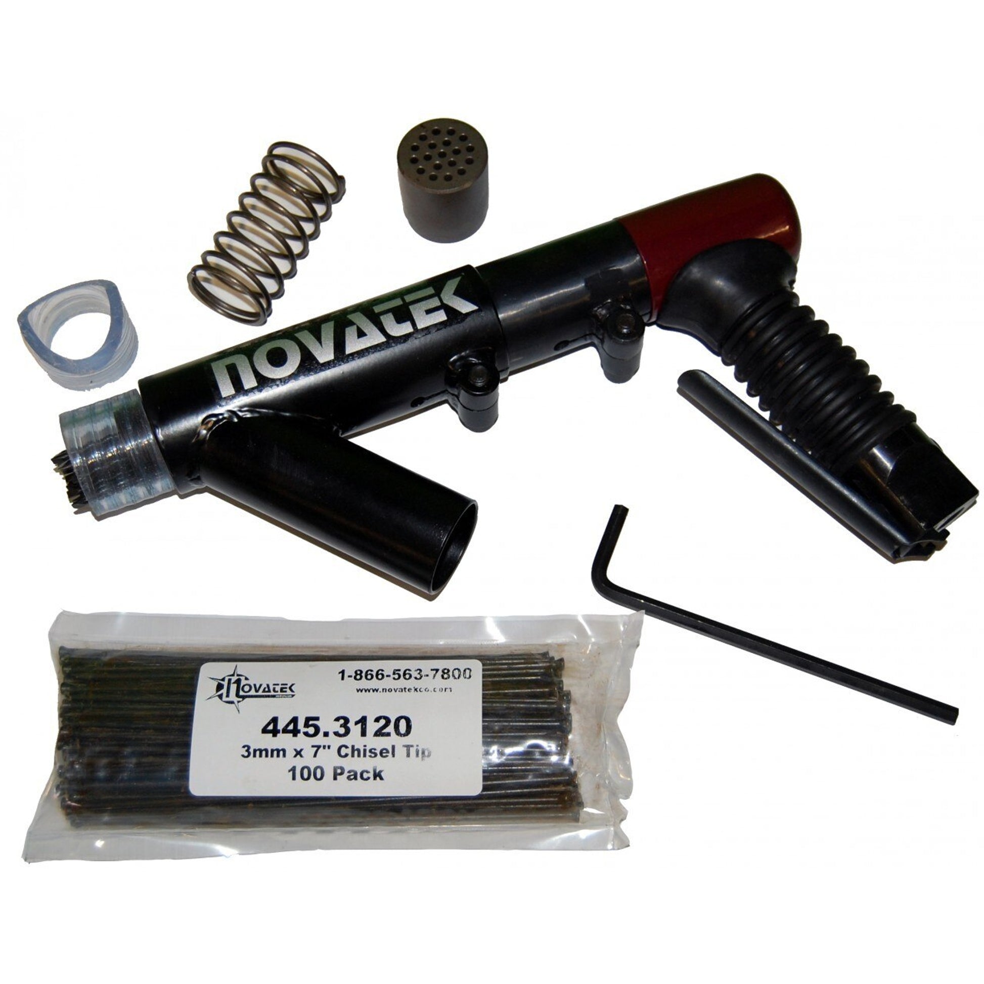 Novatek Vacuum Shrouded Vibration Reduced VSE / VRS Needle Scaler