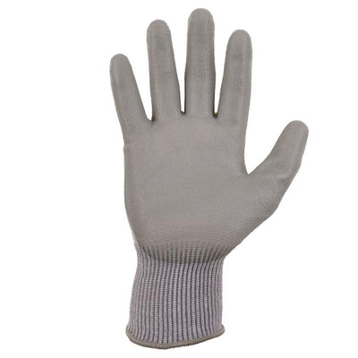 Ergodyne ProFlex 7024 PU Coated Cut-Resistant Gloves - ANSI/ISEA 105-2016 A2, EN388: 4X42B, 13g - 1-pair