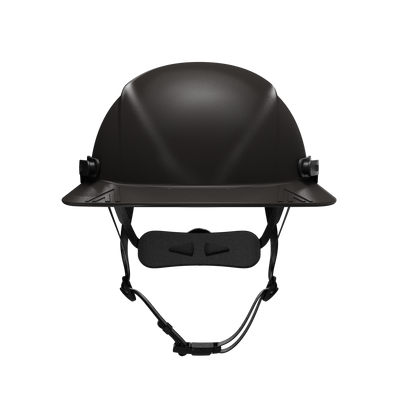 Hardknock Resolve - Full Brim - Class G,C,E - Type 2 Safety Helmet - Non-Vented - Black - 105-0-001