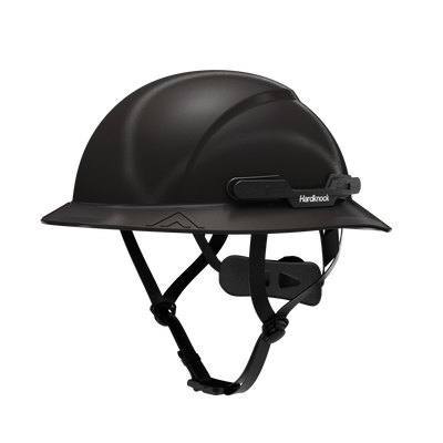 Hardknock Resolve - Full Brim - Class G,C,E - Type 2 Safety Helmet - Non-Vented - Black - 105-0-001