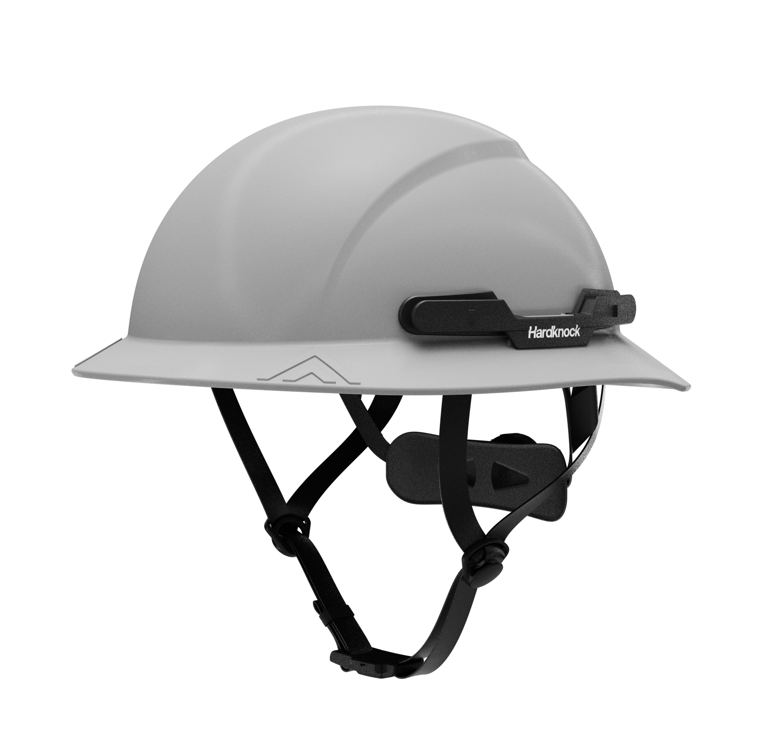 Hardknock Resolve - Full Brim - Class G,C,E - Type 2 Safety Helmet - Non-Vented - Gray - 105-0-050