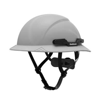 Hardknock Resolve - Full Brim - Class G,C,E - Type 2 Safety Helmet - Non-Vented - Gray - 105-0-050