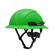 Hardknock Resolve - Full Brim - Class G,C,E - Type 2 Safety Helmet - Non-Vented - Green - 105-0-310