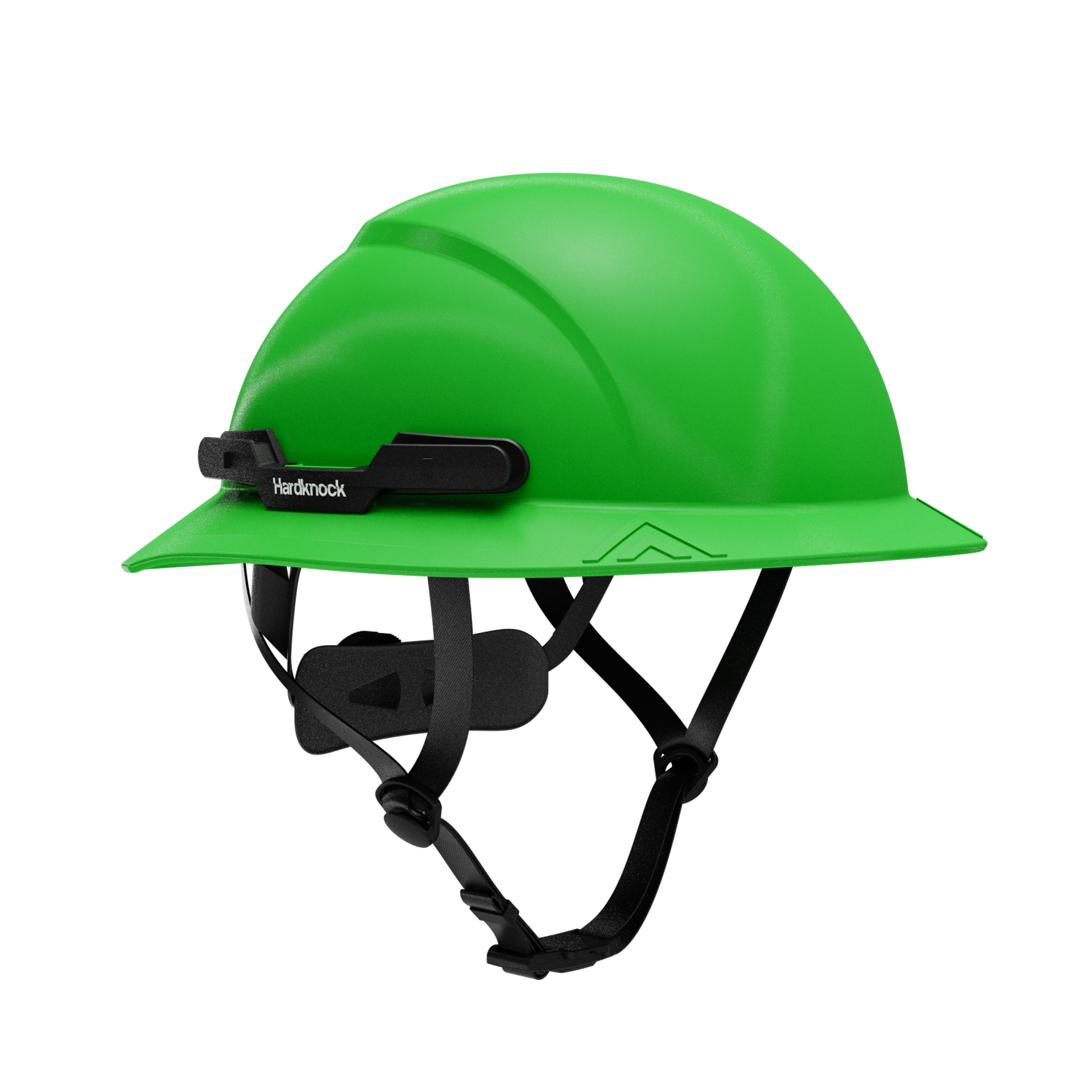 Hardknock Resolve - Full Brim - Class G,C,E - Type 2 Safety Helmet - Non-Vented - Green - 105-0-310