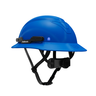 Hardknock Resolve - Full Brim - Class G,C,E - Type 2 Safety Helmet - Non-Vented - Blue - 105-0-460