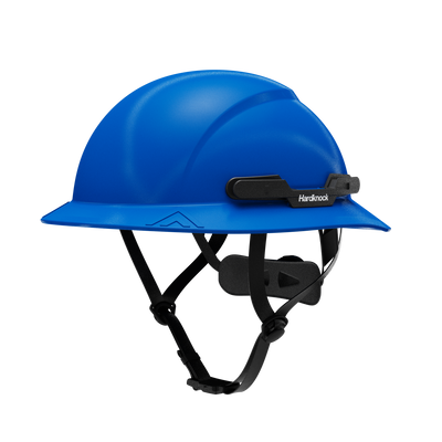 Hardknock Resolve - Full Brim - Class G,C,E - Type 2 Safety Helmet - Non-Vented - Blue - 105-0-460
