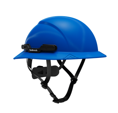 Hardknock Resolve - Full Brim - Class G,C,E - Type 2 Safety Helmet - Non-Vented - Blue - 105-0-460