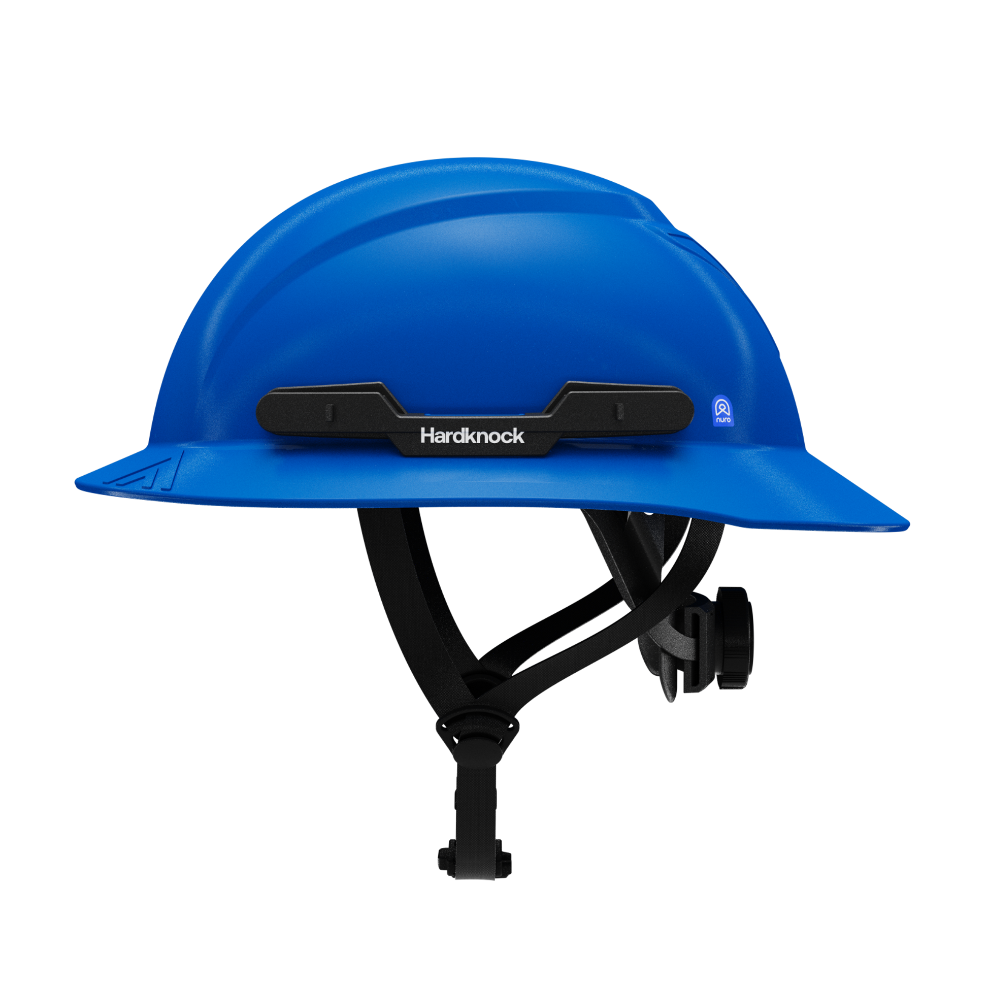 Hardknock Resolve - Full Brim - Class G,C,E - Type 2 Safety Helmet - Non-Vented - Blue - 105-0-460