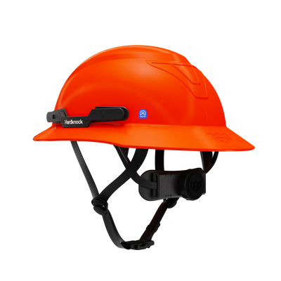 Hardknock Resolve - Full Brim - Class G,C,E - Type 2 Safety Helmet - Non-Vented - Red - 105-0-610
