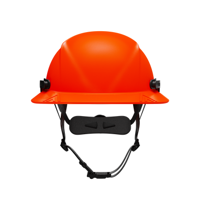 Hardknock Resolve - Full Brim - Class G,C,E - Type 2 Safety Helmet - Non-Vented - Red - 105-0-610