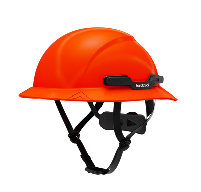 Hardknock Resolve - Full Brim - Class G,C,E - Type 2 Safety Helmet - Non-Vented - Red - 105-0-610
