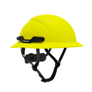 Hardknock Resolve - Full Brim - Class G,C,E - Type 2 Safety Helmet - Non-Vented - Neon Yellow - 105-0-740