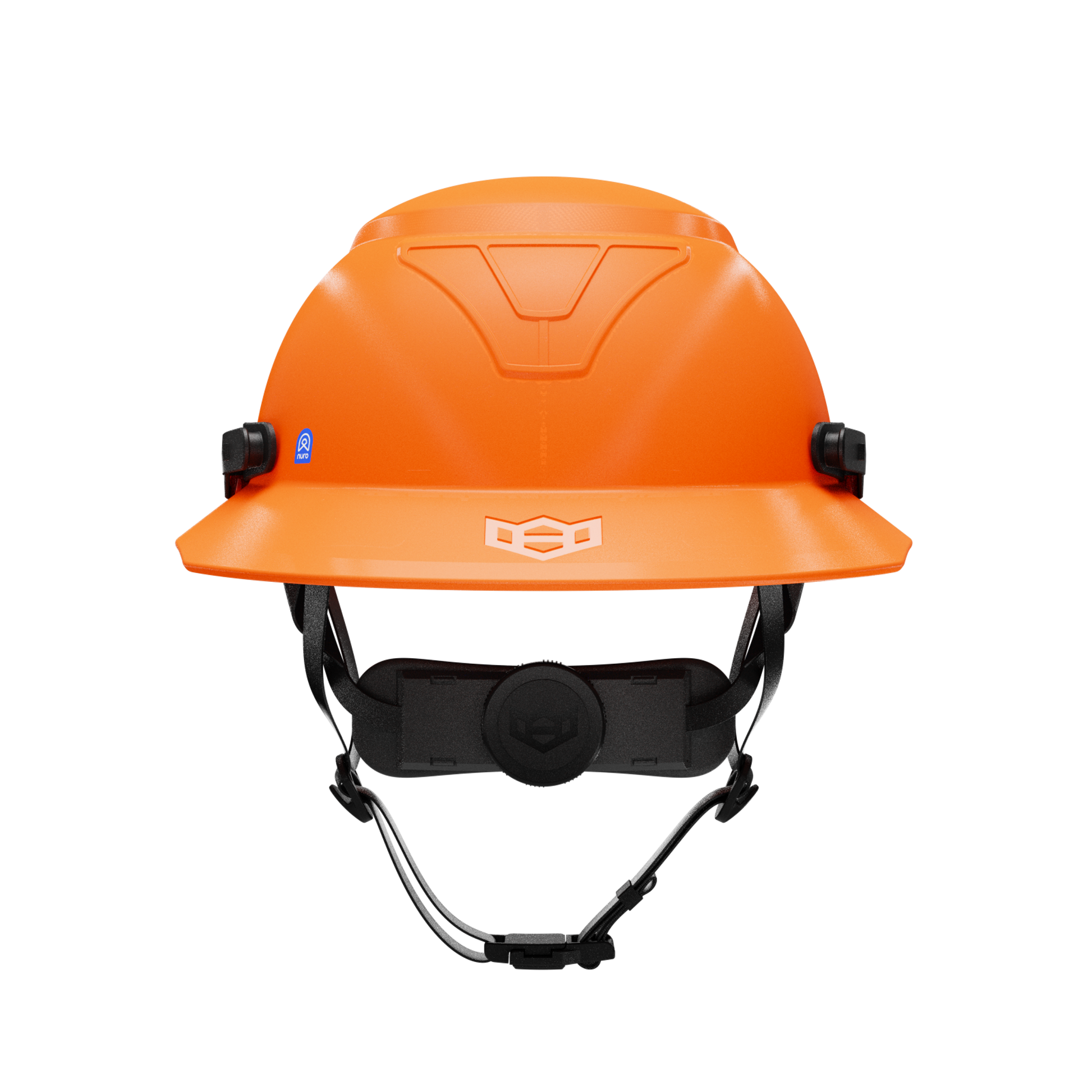 Hardknock Resolve - Full Brim - Class G,C,E - Type 2 Safety Helmet - Non-Vented - Orange - 105-0-840