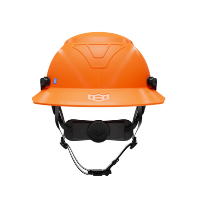 Hardknock Resolve - Full Brim - Class G,C,E - Type 2 Safety Helmet - Non-Vented - Orange - 105-0-840