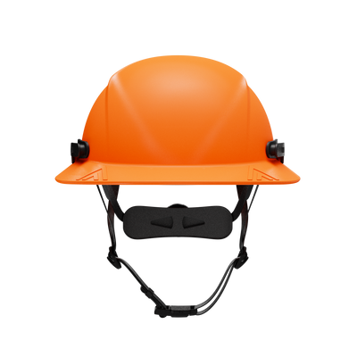 Hardknock Resolve - Full Brim - Class G,C,E - Type 2 Safety Helmet - Non-Vented - Orange - 105-0-840