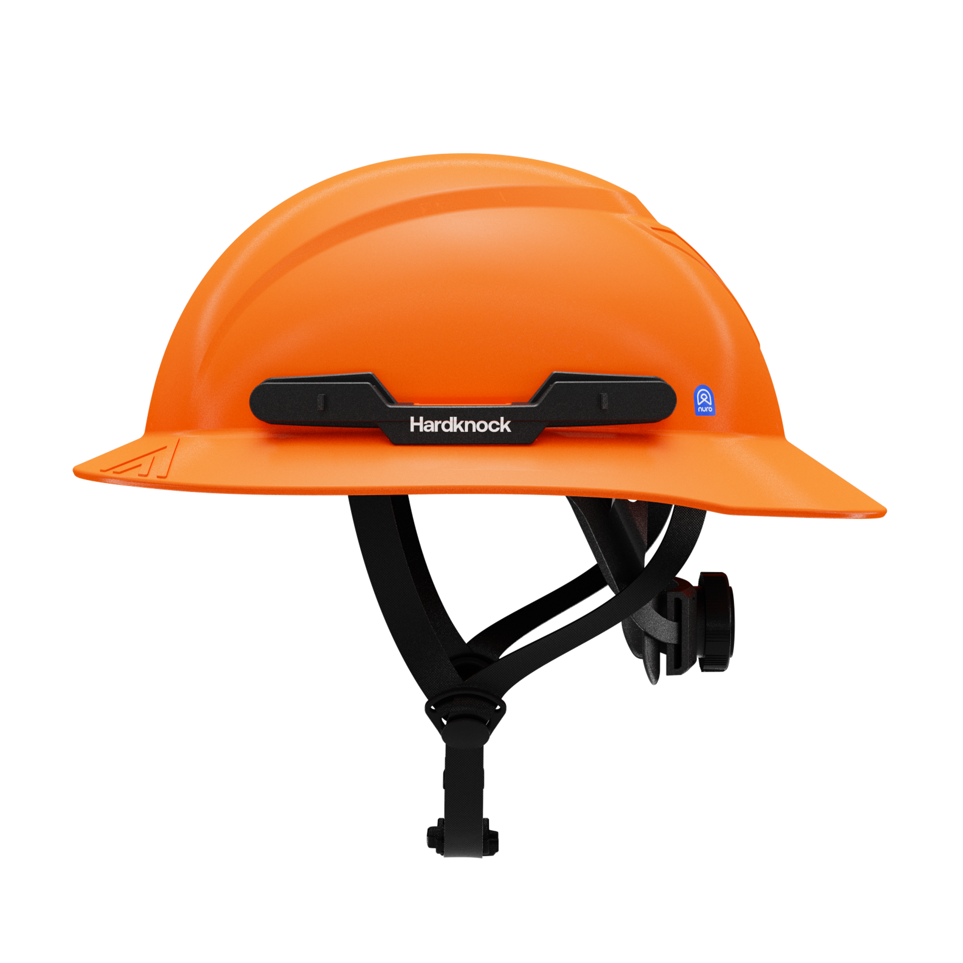 Hardknock Resolve - Full Brim - Class G,C,E - Type 2 Safety Helmet - Non-Vented - Orange - 105-0-840