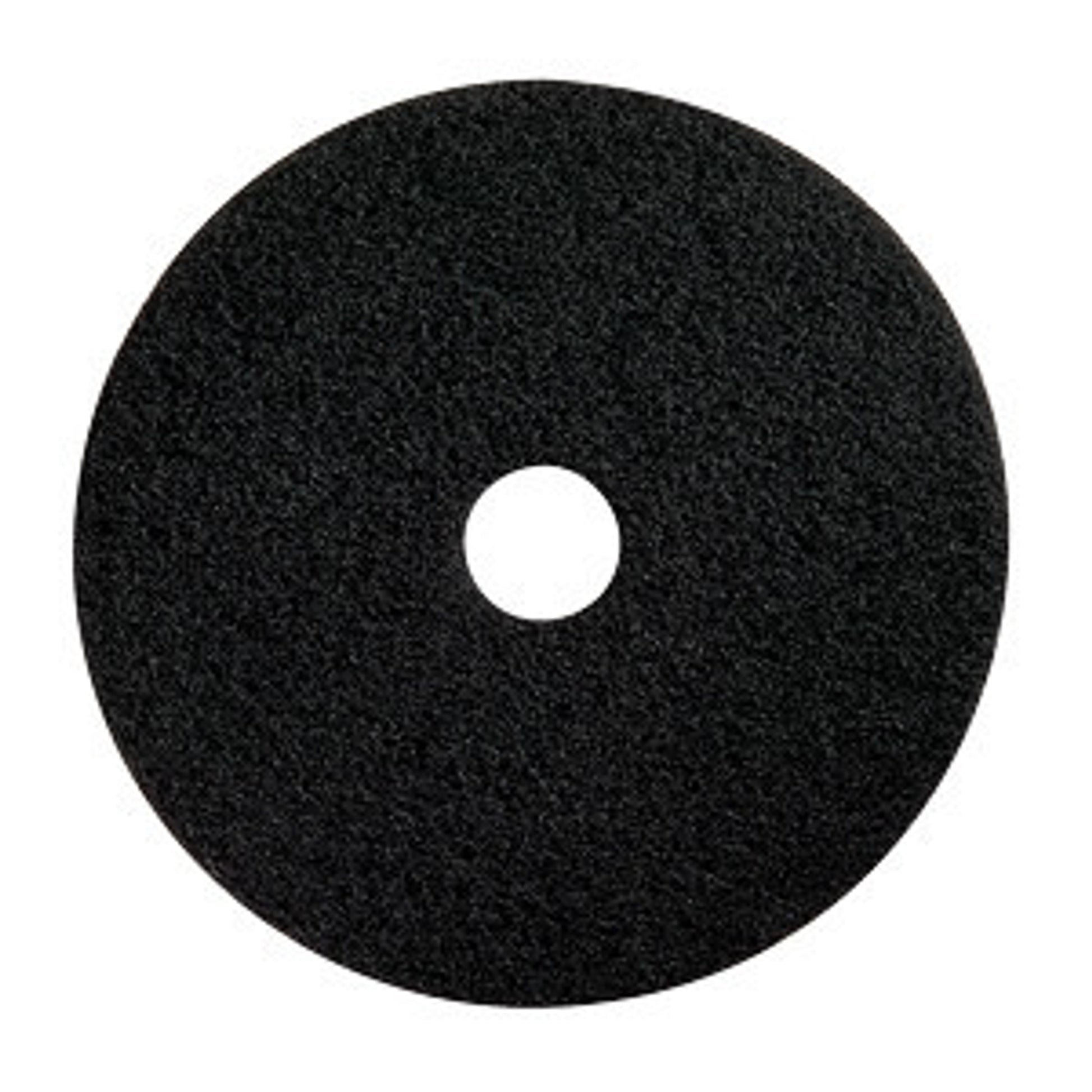 20" Black Floor Pads - Case/5