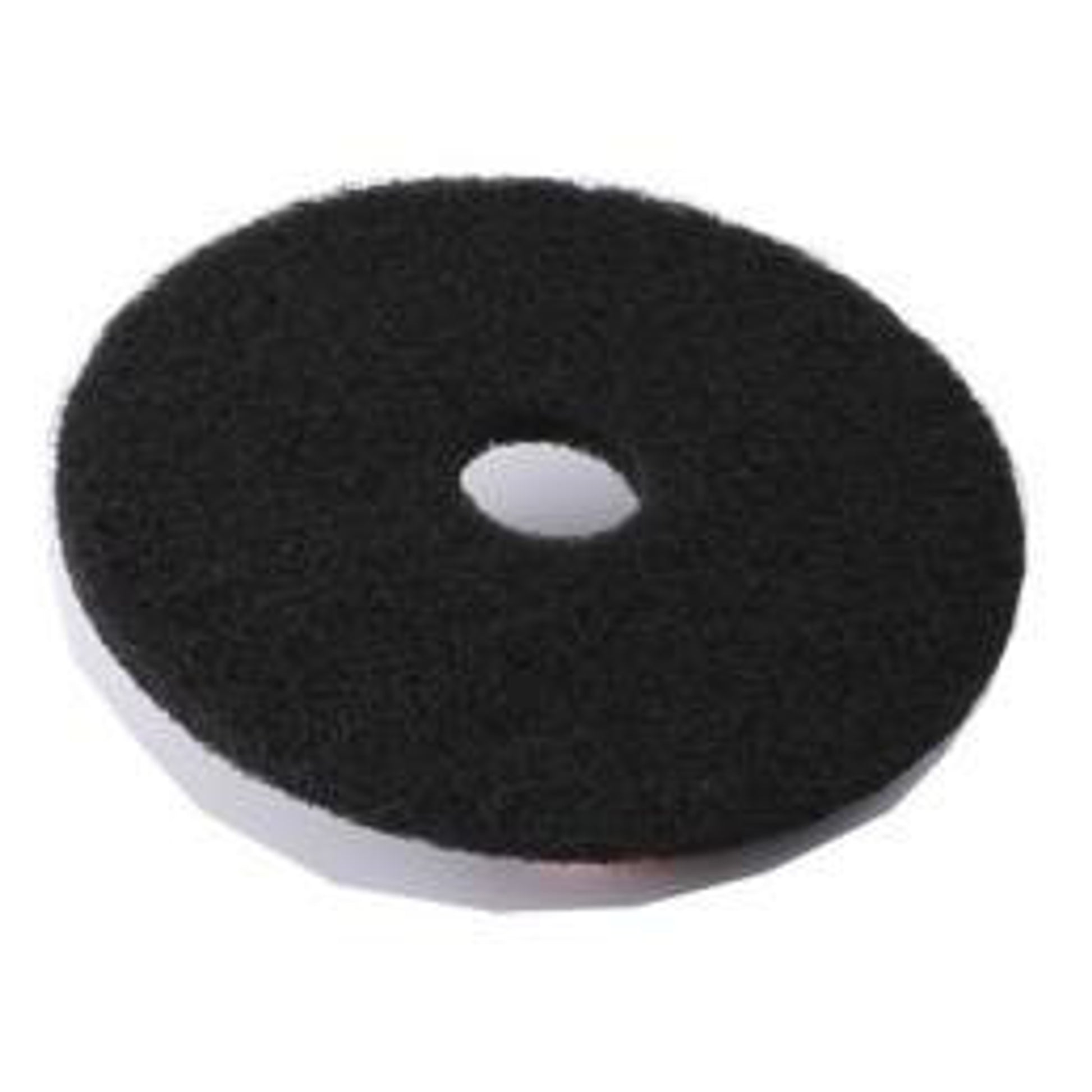 17" Black Floor Pads - Case/5