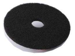 17" Black Floor Pads - Case/5