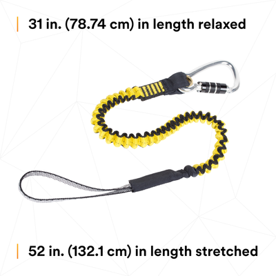 3M DBI-SALA Hook2Loop Bungee Tool Tether - Medium Duty - 1500049