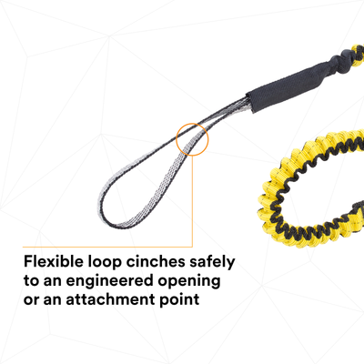 3M DBI-SALA Hook2Loop Bungee Tool Tether - Medium Duty - 1500049
