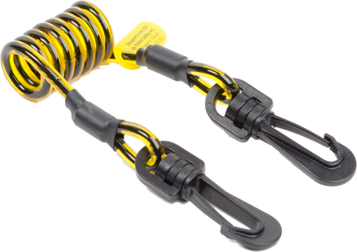 3M Clip2Clip Coil Tool Tether - 2 lb Capacity - 1.75 - 24 in - 10 ea/Pack - 1500059